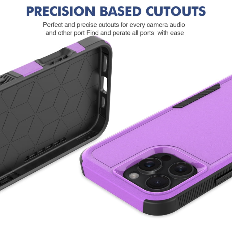 For iPhone 16 Pro Max 2 in 1 PC + TPU Phone Case
