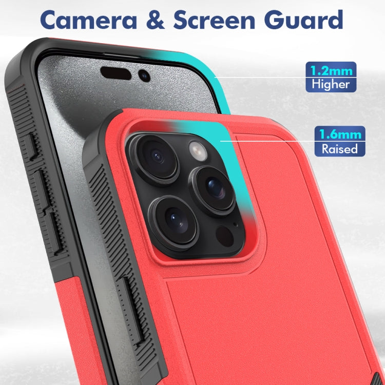 For iPhone 16 Pro Max 2 in 1 PC + TPU Phone Case