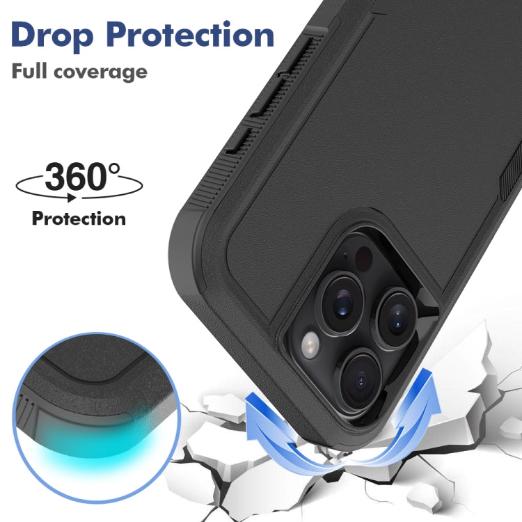 For iPhone 16 Pro Max 2 in 1 PC + TPU Phone Case