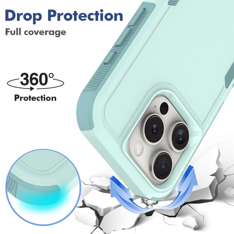 For iPhone 16 Pro 2 in 1 PC + TPU Phone Case