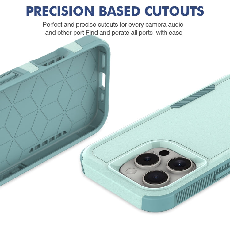 For iPhone 16 Pro 2 in 1 PC + TPU Phone Case