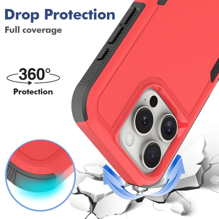For iPhone 16 Pro 2 in 1 PC + TPU Phone Case