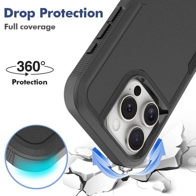For iPhone 16 Pro 2 in 1 PC + TPU Phone Case