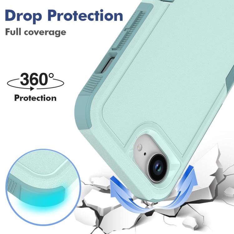 For iPhone 17e / 16e 2 in 1 PC + TPU Phone Case