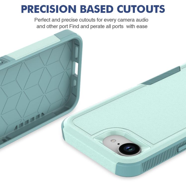 For iPhone 17e / 16e 2 in 1 PC + TPU Phone Case
