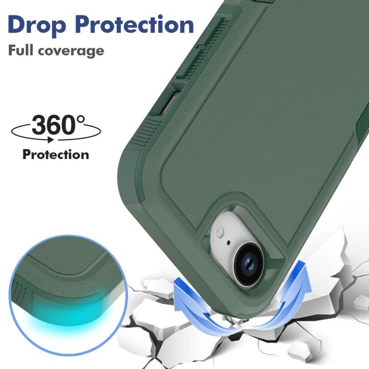 For iPhone 17e / 16e 2 in 1 PC + TPU Phone Case