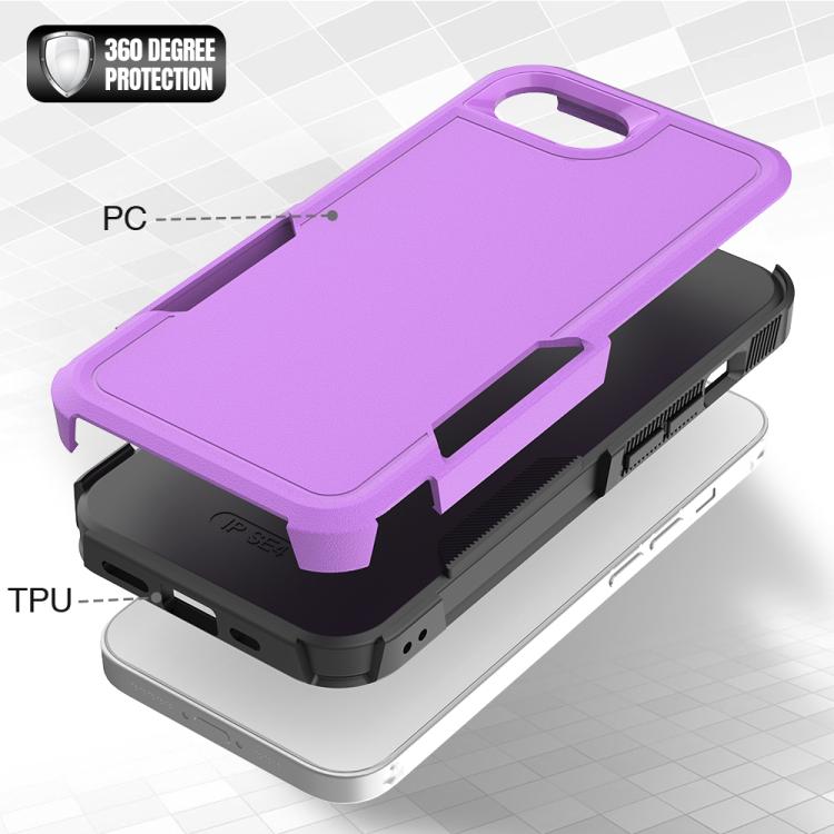For iPhone 17e / 16e 2 in 1 PC + TPU Phone Case