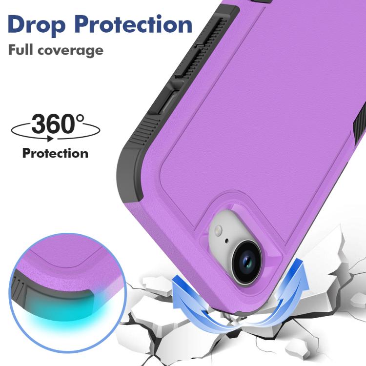 For iPhone 17e / 16e 2 in 1 PC + TPU Phone Case