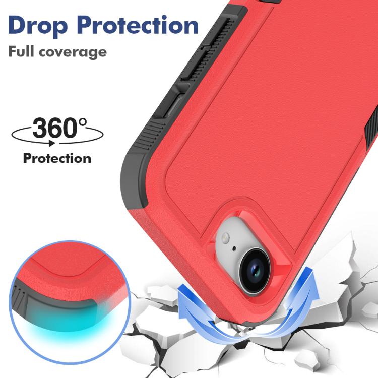 For iPhone 17e / 16e 2 in 1 PC + TPU Phone Case