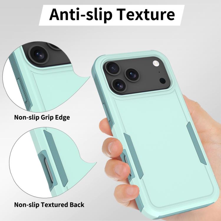 For iPhone 17 Pro Max 2 in 1 PC + TPU Phone Case
