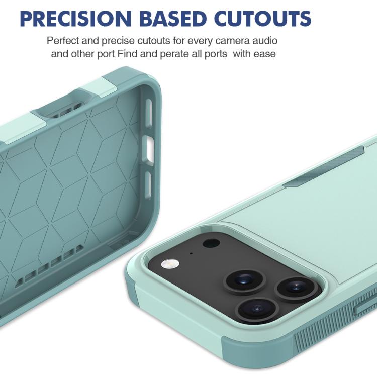 For iPhone 17 Pro Max 2 in 1 PC + TPU Phone Case