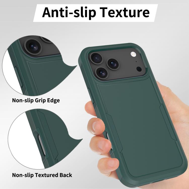 For iPhone 17 Pro Max 2 in 1 PC + TPU Phone Case