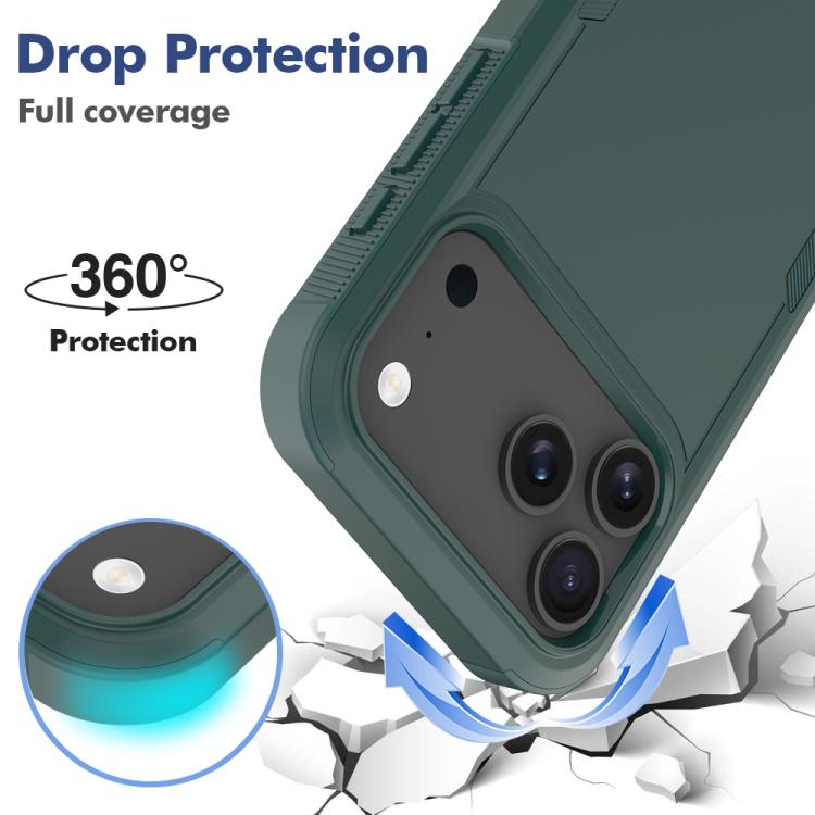 For iPhone 17 Pro Max 2 in 1 PC + TPU Phone Case
