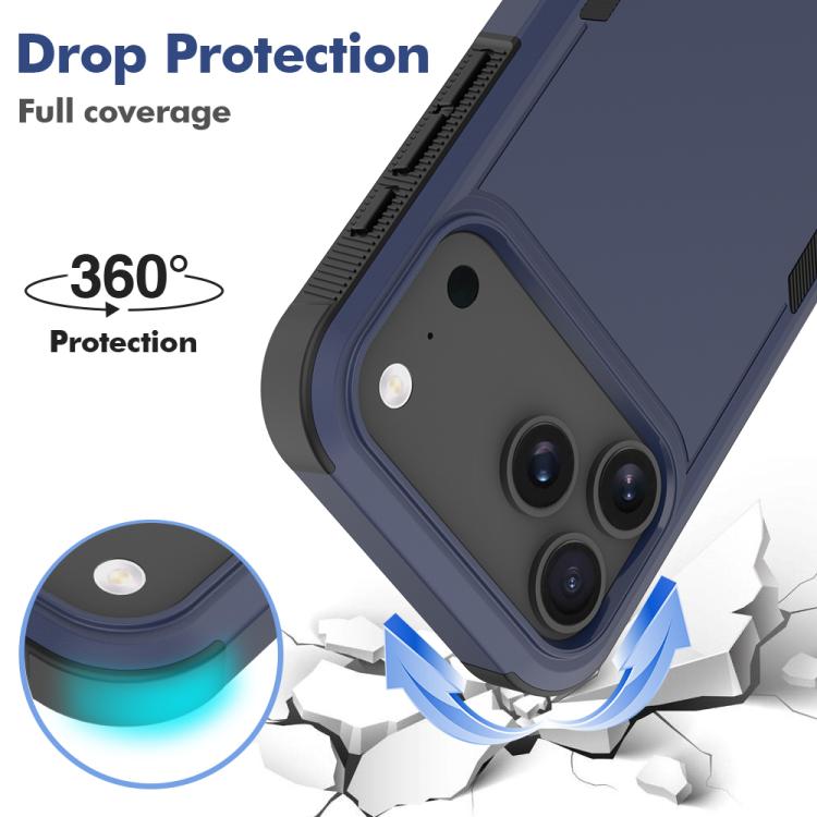 For iPhone 17 Pro Max 2 in 1 PC + TPU Phone Case