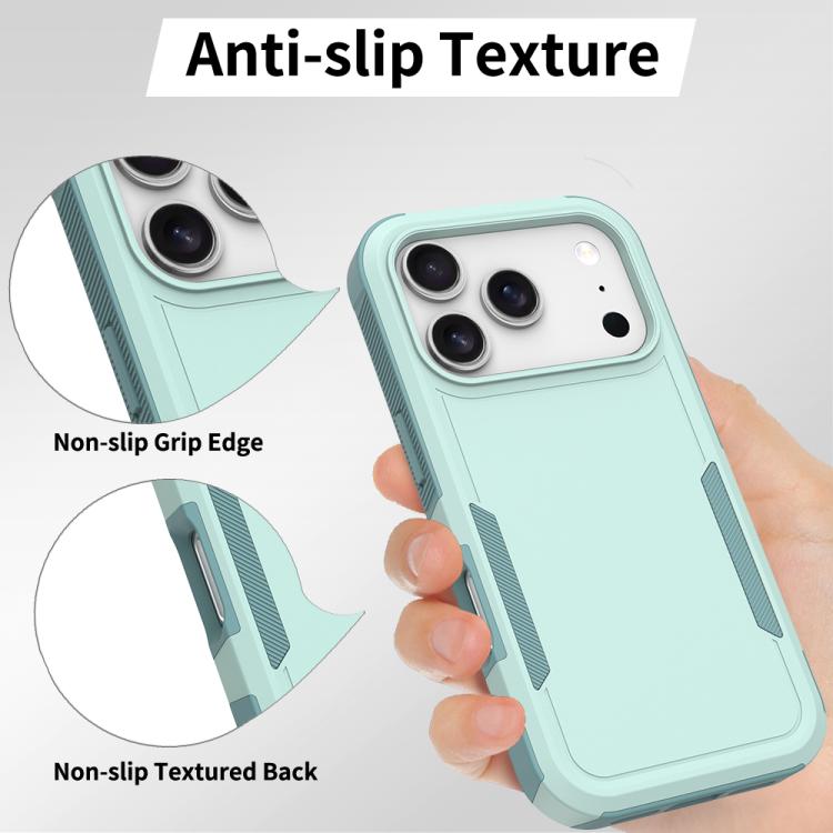 For iPhone 17 Pro 2 in 1 PC + TPU Phone Case