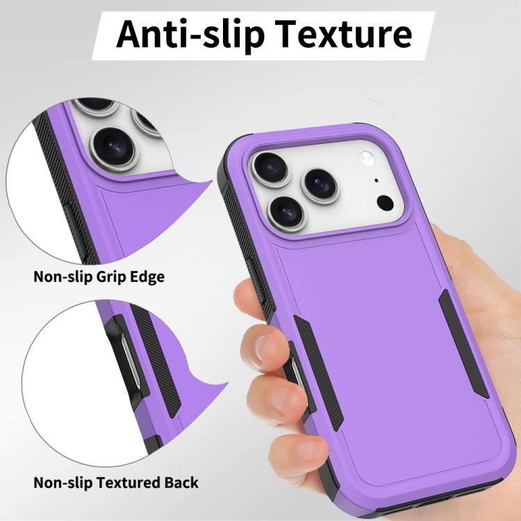 For iPhone 17 Pro 2 in 1 PC + TPU Phone Case