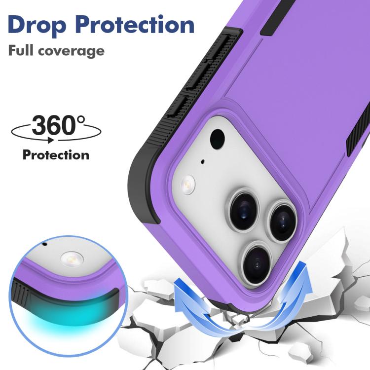 For iPhone 17 Pro 2 in 1 PC + TPU Phone Case