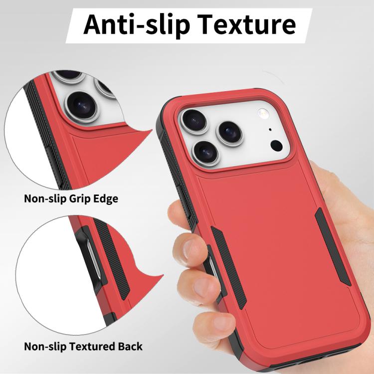 For iPhone 17 Pro 2 in 1 PC + TPU Phone Case