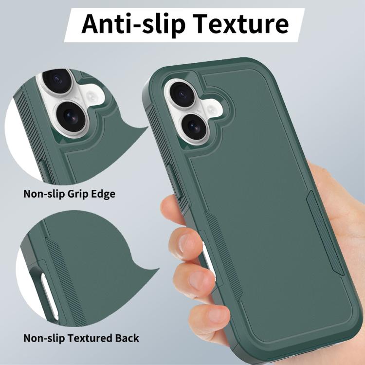 For iPhone 17 2 in 1 PC + TPU Phone Case