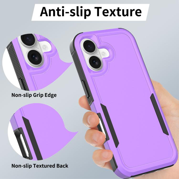 For iPhone 17 2 in 1 PC + TPU Phone Case