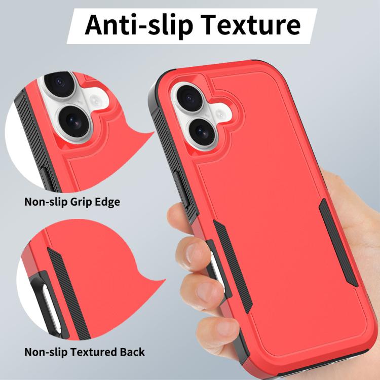 For iPhone 17 2 in 1 PC + TPU Phone Case