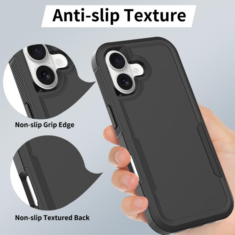 For iPhone 17 2 in 1 PC + TPU Phone Case