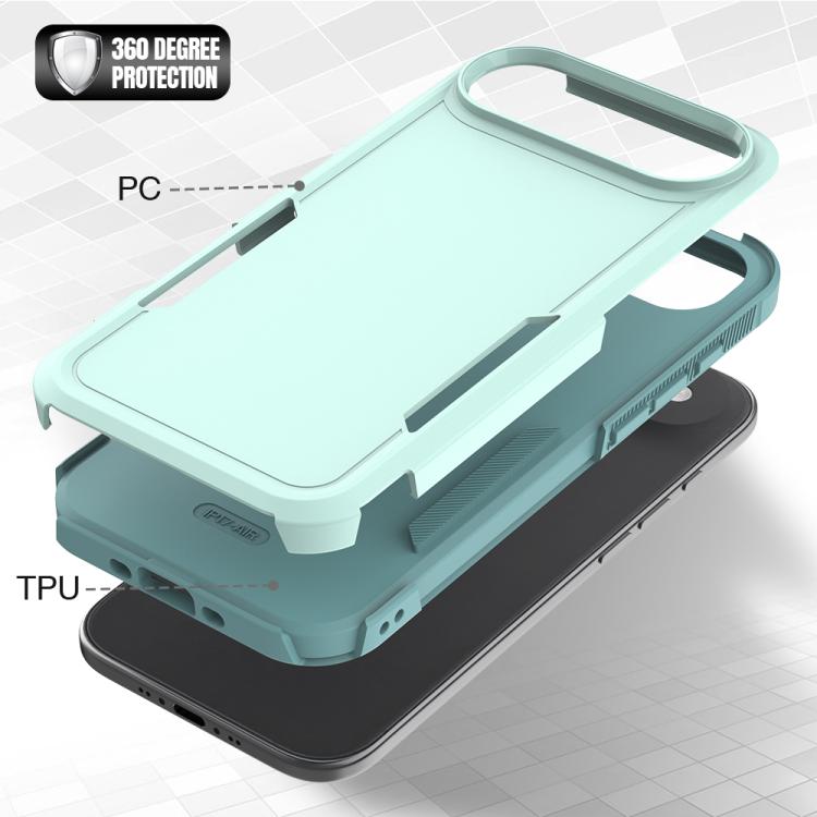For iPhone Air 2 in 1 PC + TPU Phone Case