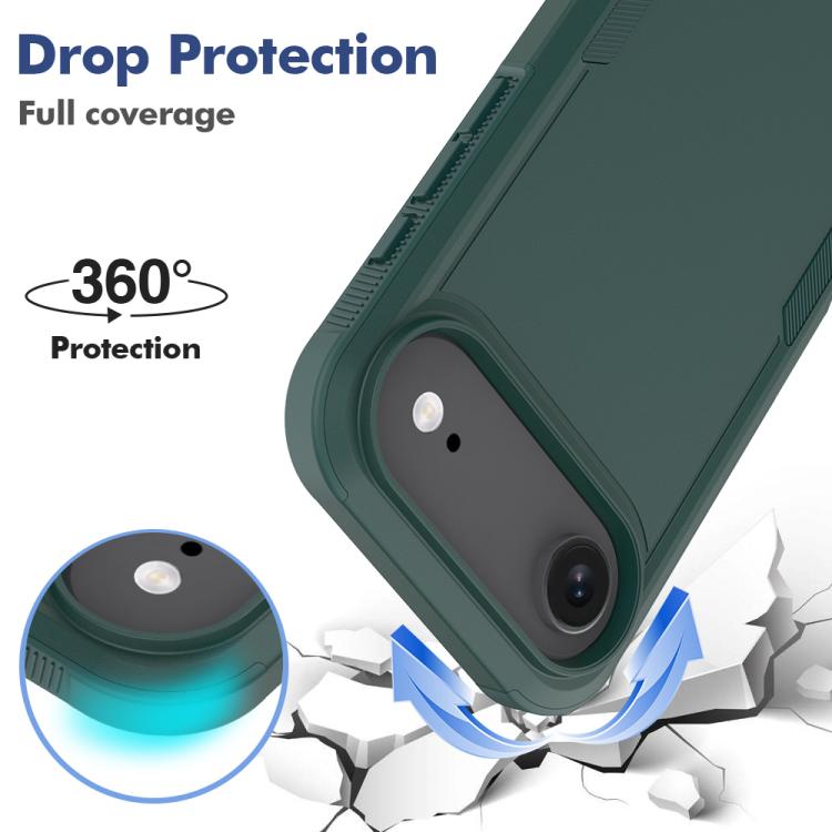 For iPhone Air 2 in 1 PC + TPU Phone Case