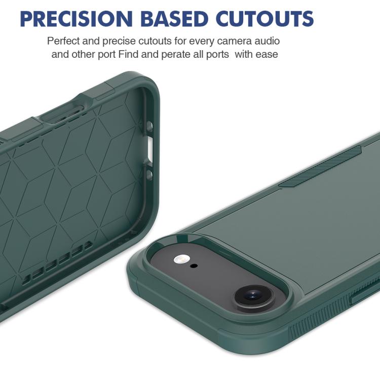 For iPhone Air 2 in 1 PC + TPU Phone Case