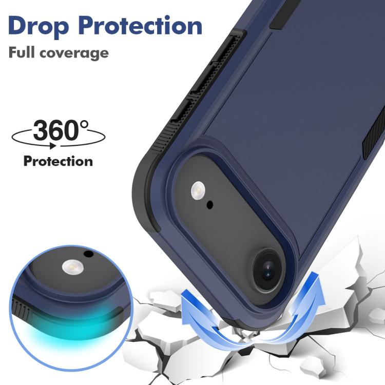 For iPhone Air 2 in 1 PC + TPU Phone Case