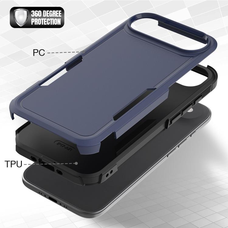 For iPhone Air 2 in 1 PC + TPU Phone Case