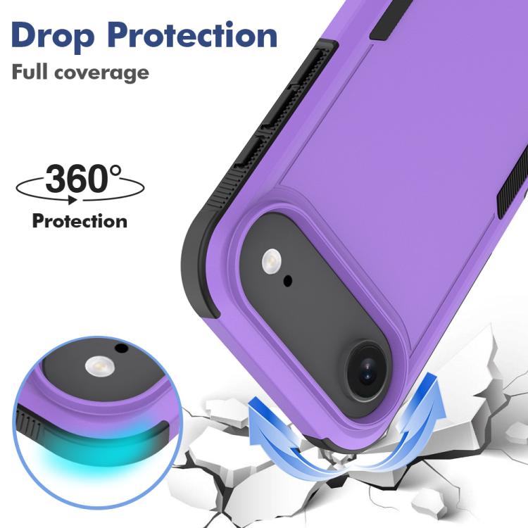 For iPhone Air 2 in 1 PC + TPU Phone Case