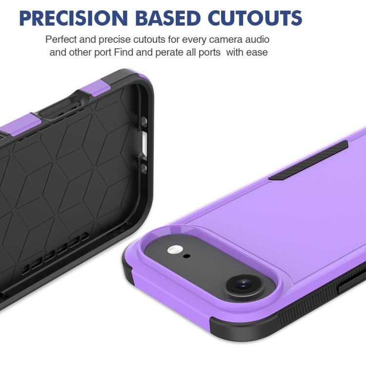 For iPhone Air 2 in 1 PC + TPU Phone Case