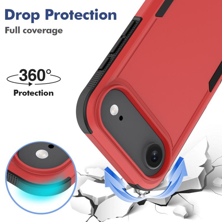 For iPhone Air 2 in 1 PC + TPU Phone Case