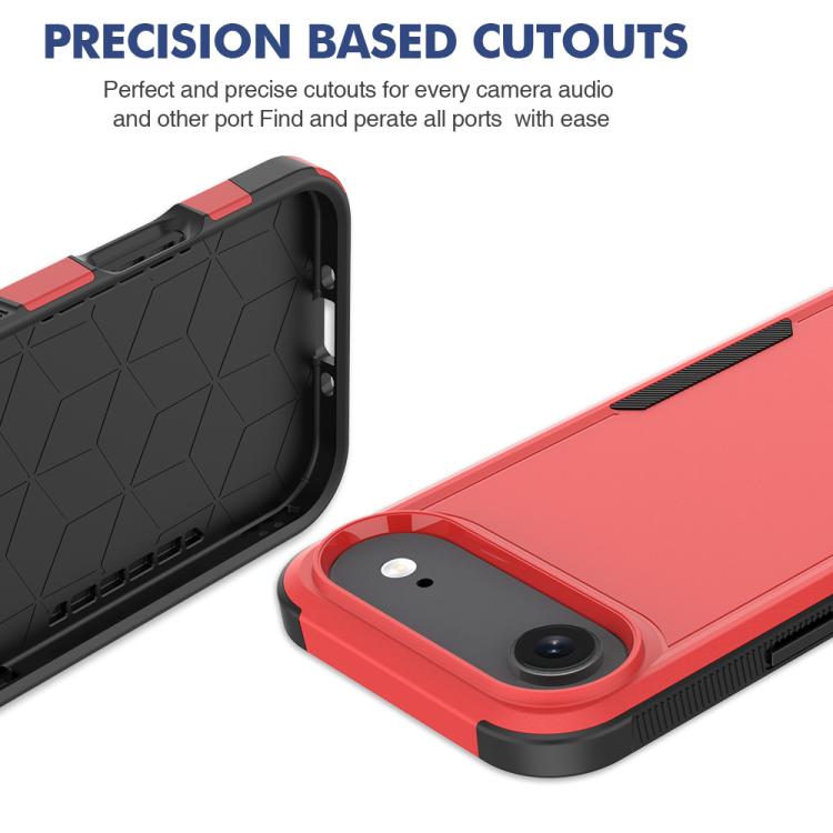 For iPhone Air 2 in 1 PC + TPU Phone Case