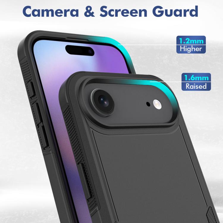 For iPhone Air 2 in 1 PC + TPU Phone Case