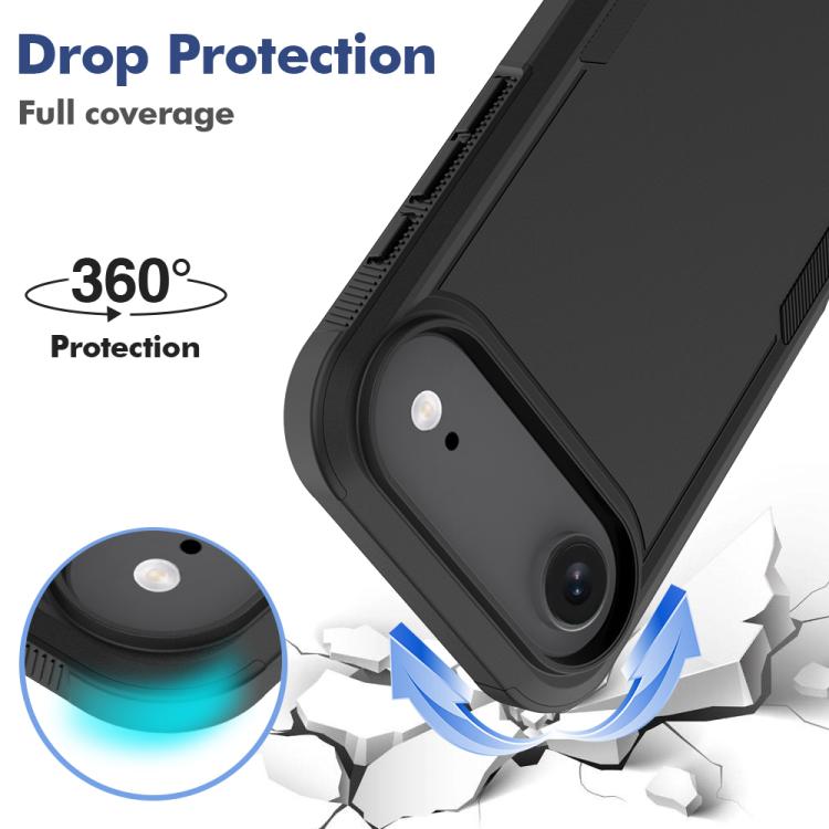 For iPhone Air 2 in 1 PC + TPU Phone Case