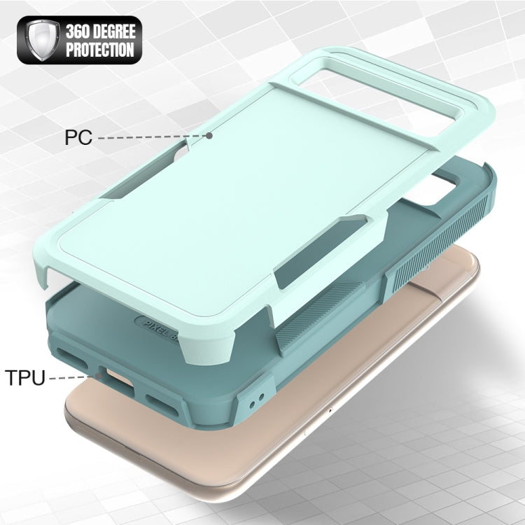 For Google Pixel 8a 2 in 1 PC + TPU Phone Case