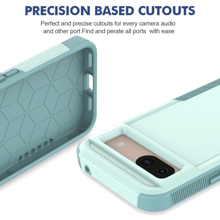 For Google Pixel 8a 2 in 1 PC + TPU Phone Case