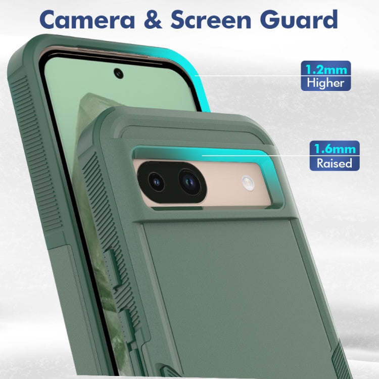 For Google Pixel 8a 2 in 1 PC + TPU Phone Case