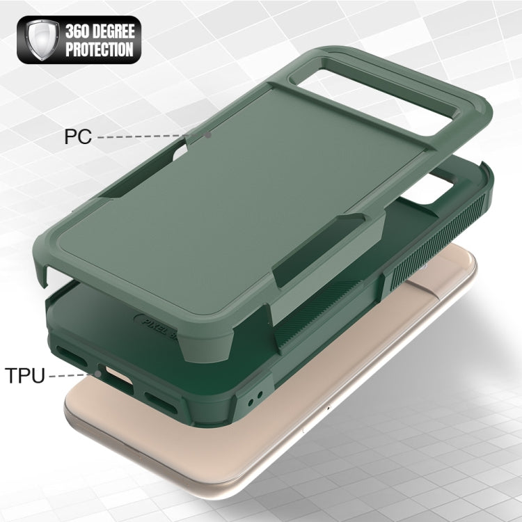 For Google Pixel 8a 2 in 1 PC + TPU Phone Case