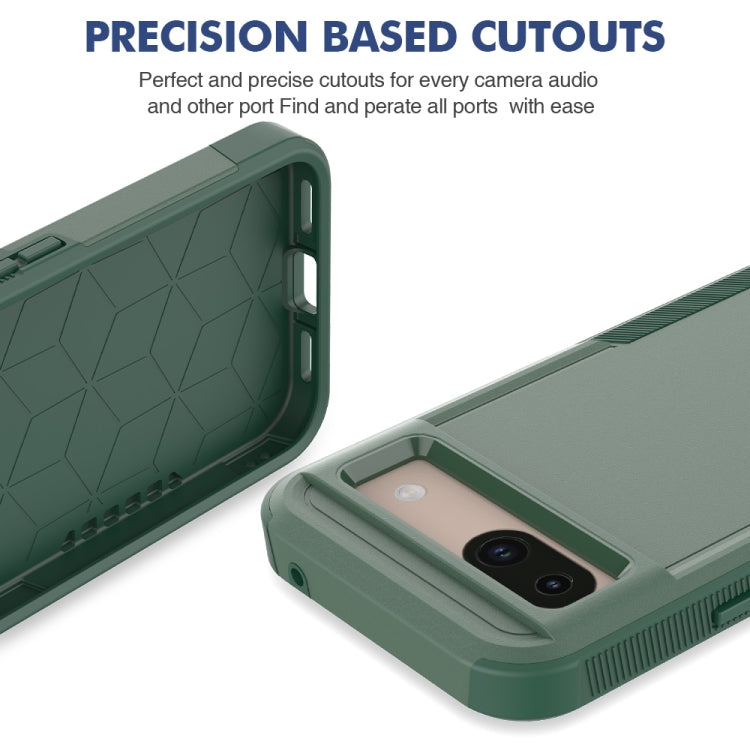 For Google Pixel 8a 2 in 1 PC + TPU Phone Case