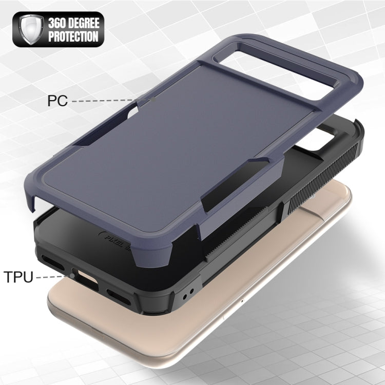 For Google Pixel 8a 2 in 1 PC + TPU Phone Case