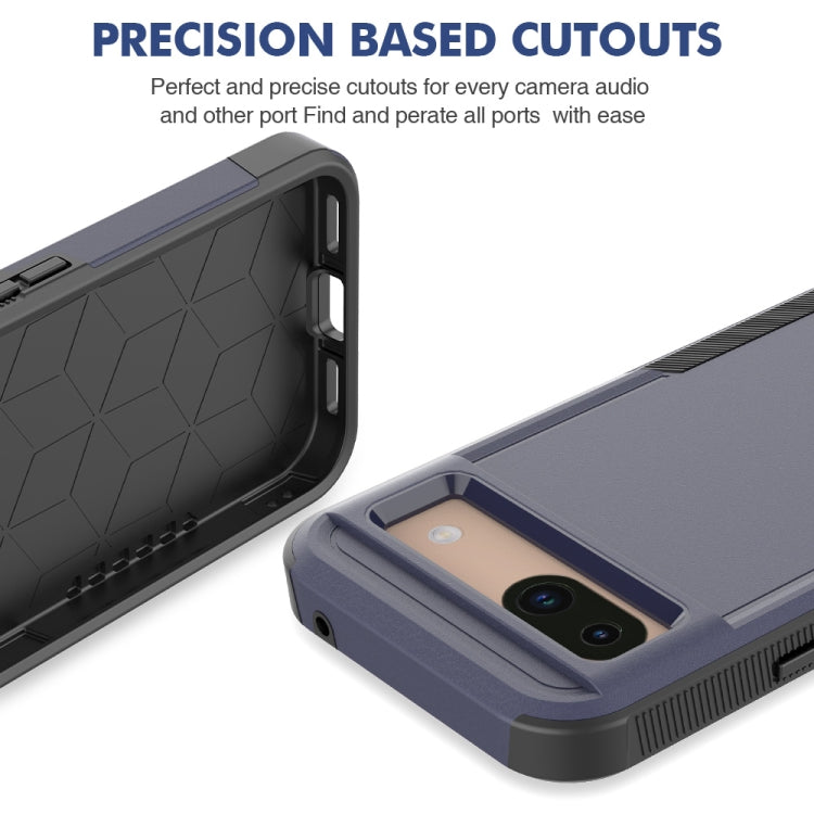 For Google Pixel 8a 2 in 1 PC + TPU Phone Case