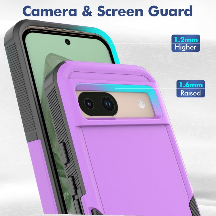 For Google Pixel 8a 2 in 1 PC + TPU Phone Case