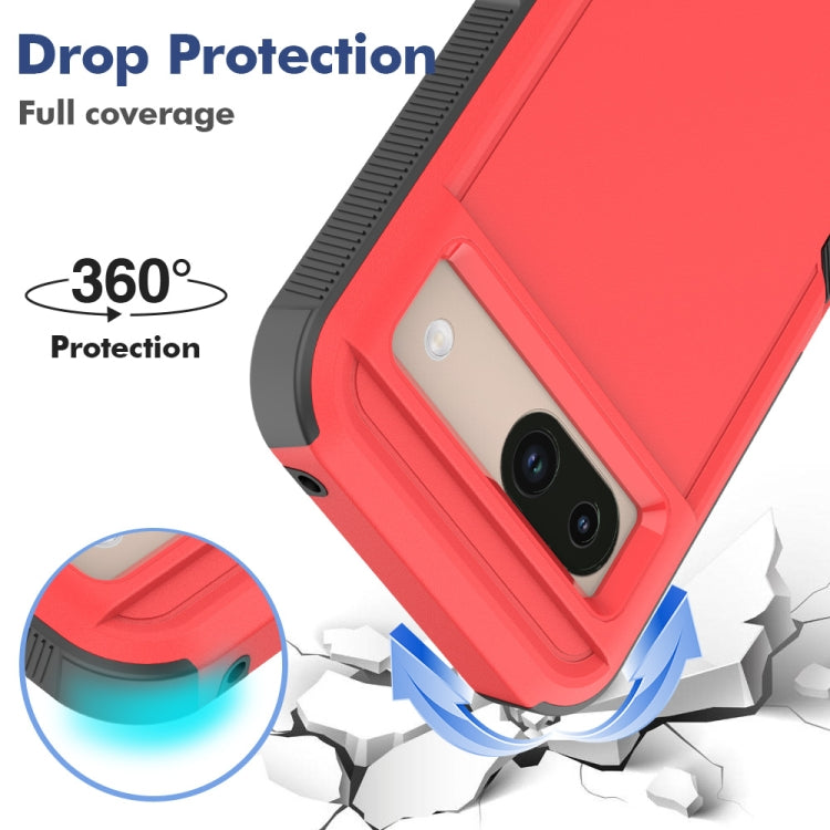 For Google Pixel 8a 2 in 1 PC + TPU Phone Case