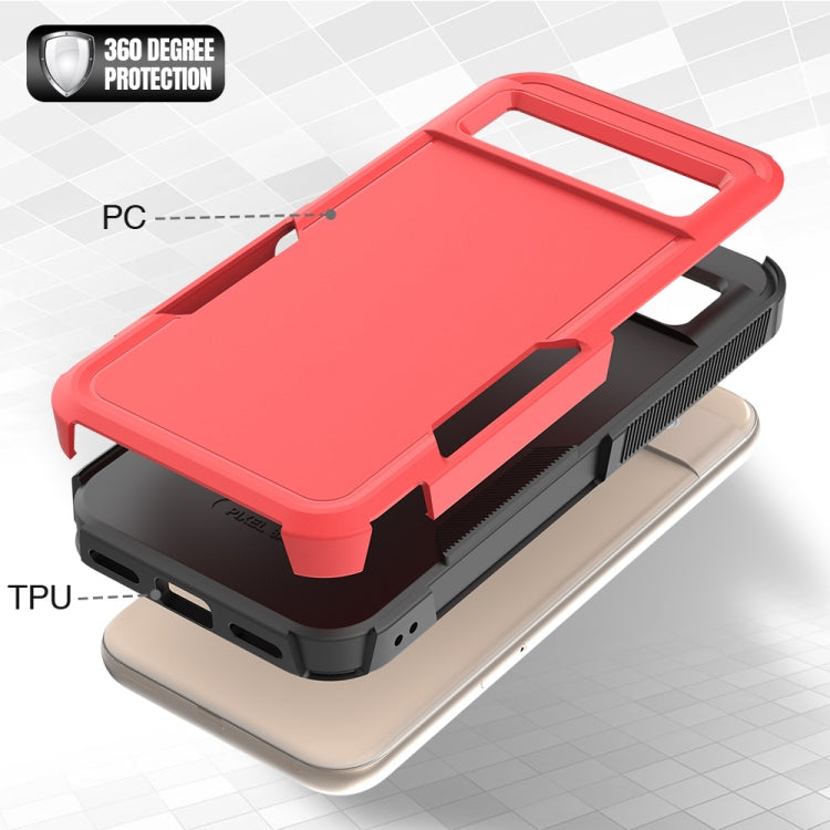 For Google Pixel 8a 2 in 1 PC + TPU Phone Case