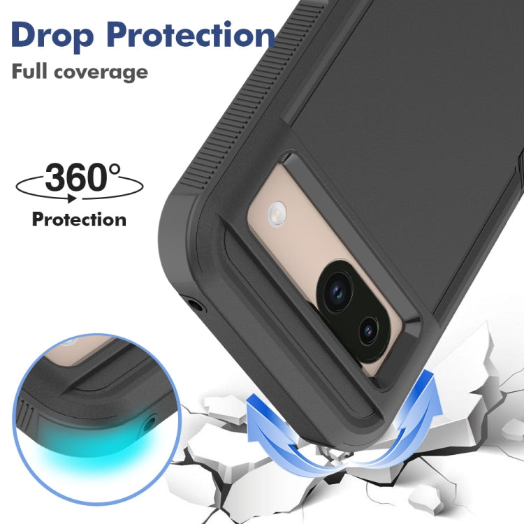 For Google Pixel 8a 2 in 1 PC + TPU Phone Case