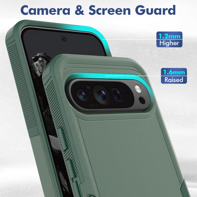 For Google Pixel 9 Pro XL 2 in 1 PC + TPU Phone Case
