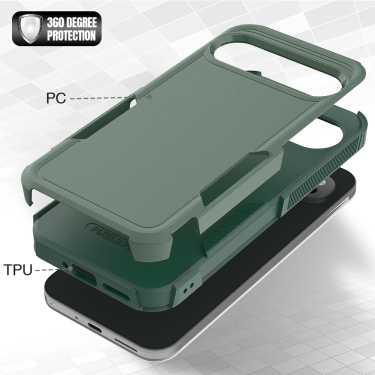 For Google Pixel 9 Pro XL 2 in 1 PC + TPU Phone Case